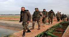 On the Front Line with the Iranian Revolutionary Guards Battling Outside Aleppo
