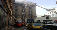 Huge Explosion in Central Paris