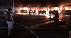 Sacked Workers in Saudi Arabia Set Fire to Buses