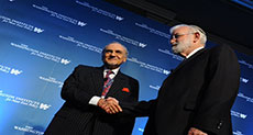 Saudi Prince, Ex-Netanyahu Adviser Share Debate Platform in Washington
