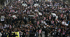 Hazara Protest in Kabul after Project Rerouted
