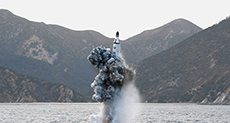 N. Korea Test-fires Submarine-launched Ballistic Missile