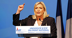 Marine Le Pen: Hillary Clinton Means War
