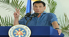 Philippine Leader open to War-games with China, Russia