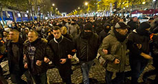 French Police Protest for Third Night