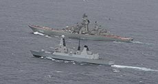 Russian Warships Pass through English Channel en Route to Syria