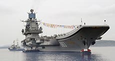 Anger in NATO, EU as Syria-Bound Russian Carrier Stops Over at Spanish Port