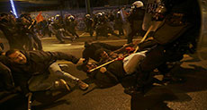 Greece: Police Clash with Demonstrators Protesting Obama’s Visit