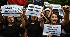 Philippines Protests as Former Dictator Given Hero’s Burial