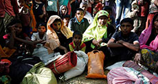 Hundreds of Rohingya Flee to Bangladesh