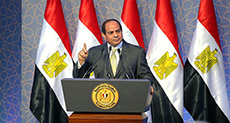 Egypt’s President Expresses Support for Syrian Military