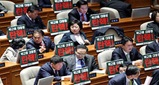 S Korea Lawmakers Pass Impeachment Motion against Park