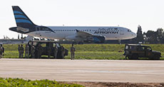 ’Hijacked’ Libyan Plane Lands in Malta with 118 on Board