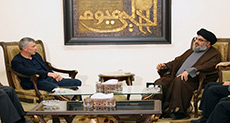 Sayyed Nasrallah Receives MP Sleiman Franjieh