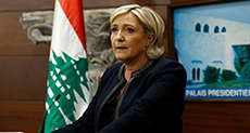 Le Pen in Lebanon, Urges Cooperation to Combat Extremism