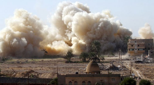 10 Egyptian Soldiers Killed in Sinai Roadside Bombings
