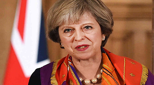 Theresa May in Saudi Arabia, Defends UK Ties with Riyadh