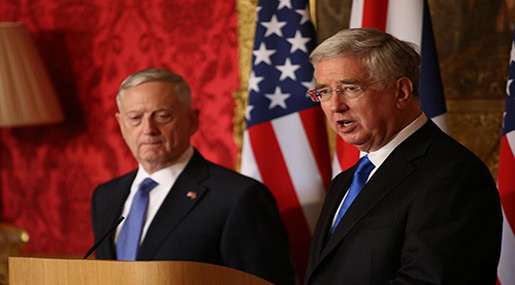 UK: US Strikes in Syria to Deter, Not Start New Military Campaign