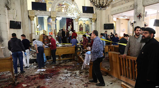 State of Emergency Declared after Egypt Church Bombings