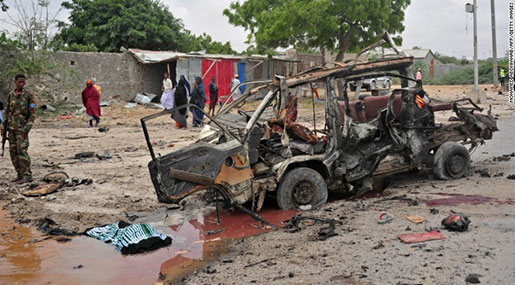 Suicide Bombing Hits Somalia, Kills at Least 17