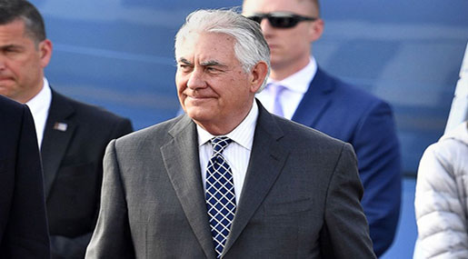 Tillerson on a Tough Mission in Moscow As Syria Tension Rises