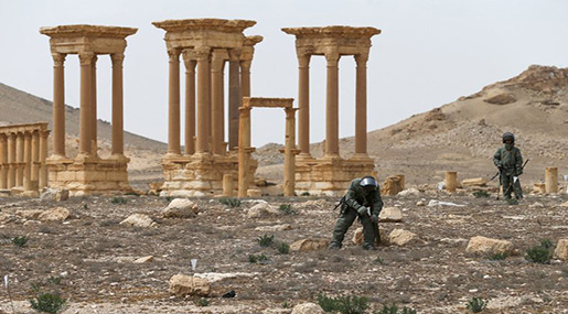Russia Disclaims Reports on Lowering Palmyra Offensive Toll
