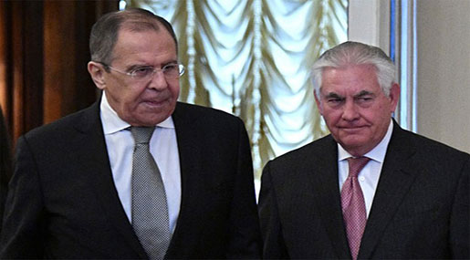 Lavrov Presses Tillerson over Syria Probe