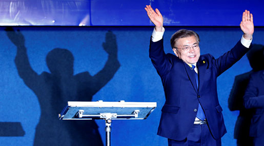 South Korea Elects President Moon Jae-in