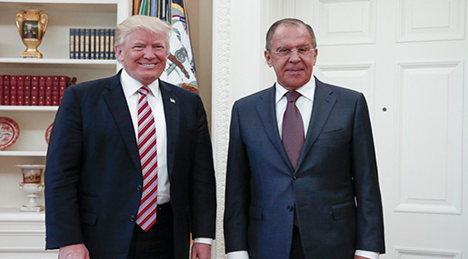 Trump-Lavrov Meeting Focused on Syria Safe Zones