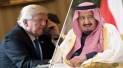 Saudi King Touts Trump Summit as «New Partnership»