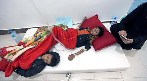 Spread of Combat, Cholera Wreaks Misery, Collapse in Yemen