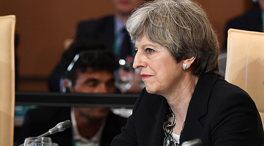 UK PM Calls on G7 Leaders to Fight Online Extremism