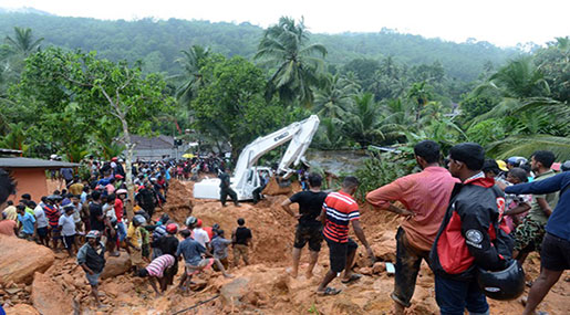 Sri Lanka Floods Kill at Least 164, Displace Scores