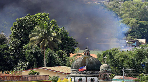 Philippine Troops Find Stash of Banknotes as Terrorists Pull Back
