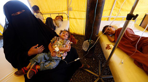 Yemeni Children Infected By Cholera at Rate of One Every 35 Seconds