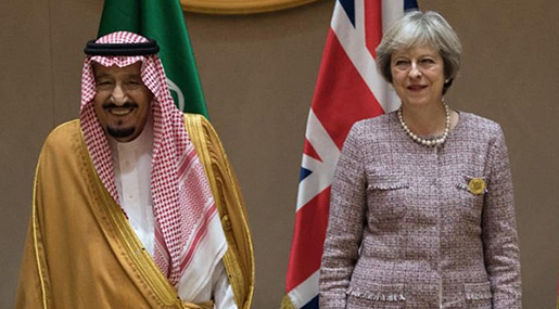 G20: May To Urge Cutting off Terrorism Funds despite Cozy Relations with Saudi