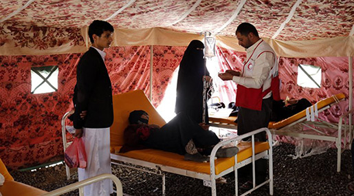Cholera Spreads as War and Poverty Batter Yemen