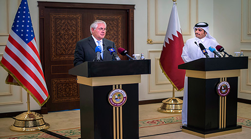 US’ Tillerson to Return to Qatar for Talks