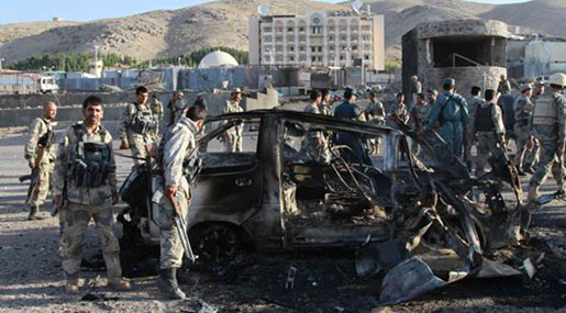 Afghanistan: Blast Targets Security Forces Convoy near Kandahar