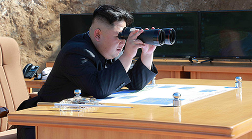 N Korea Considering Targeting Guam with «Enveloping Fire»