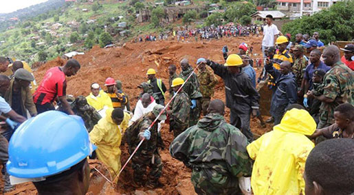 Sierra Leone Mudslide: 400 Bodies Recovered, 600 Still Missing