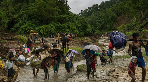 Myanmar Crackdown: 370K Rohingya Fled to Bangladesh since Aug. 25