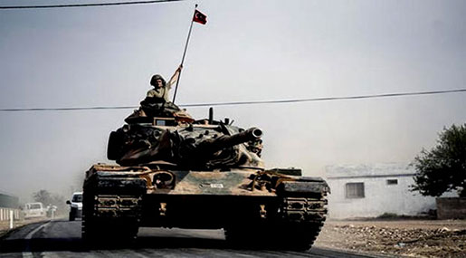 Turkey Sending Military Equipment to Syria Border