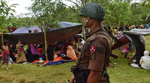 Rohingya Crisis: Bangladesh Army Takes Bigger Role in Myanmar Muslim Aid Op.