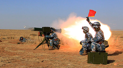China Conducted Military Drills at 1st Overseas Base in Djibouti