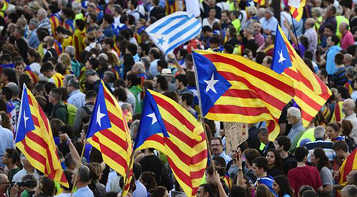 Catalan Referendum: Catalans Occupy Polling Stations ahead of Vote