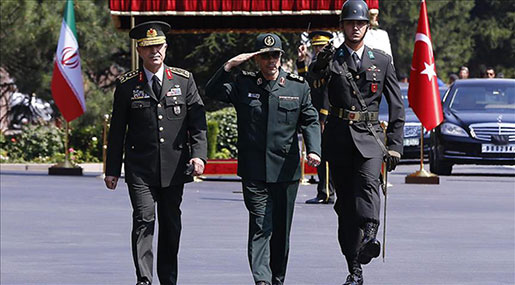 Turkey’s Military Chief in Iran Ahead of Erdogan Visit