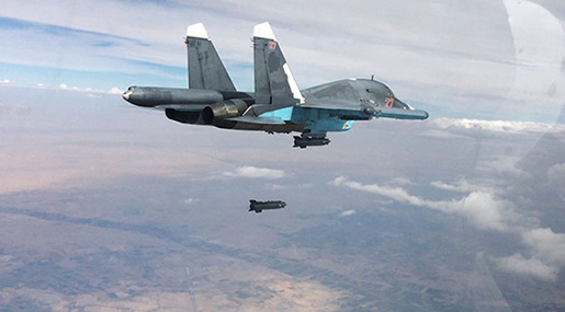 Russian Forces Destroy Daesh Command Post in Syria, Kill 80 Terrorists