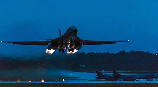 US Bombers Overfly Korean Peninsula in Show of Force