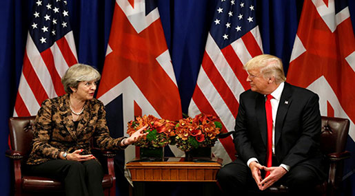 Theresa May Calls Trump, Reaffirms Commitment to Iran Nuke Deal